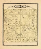 Algoma Township, Ottawa and Kent Counties 1876